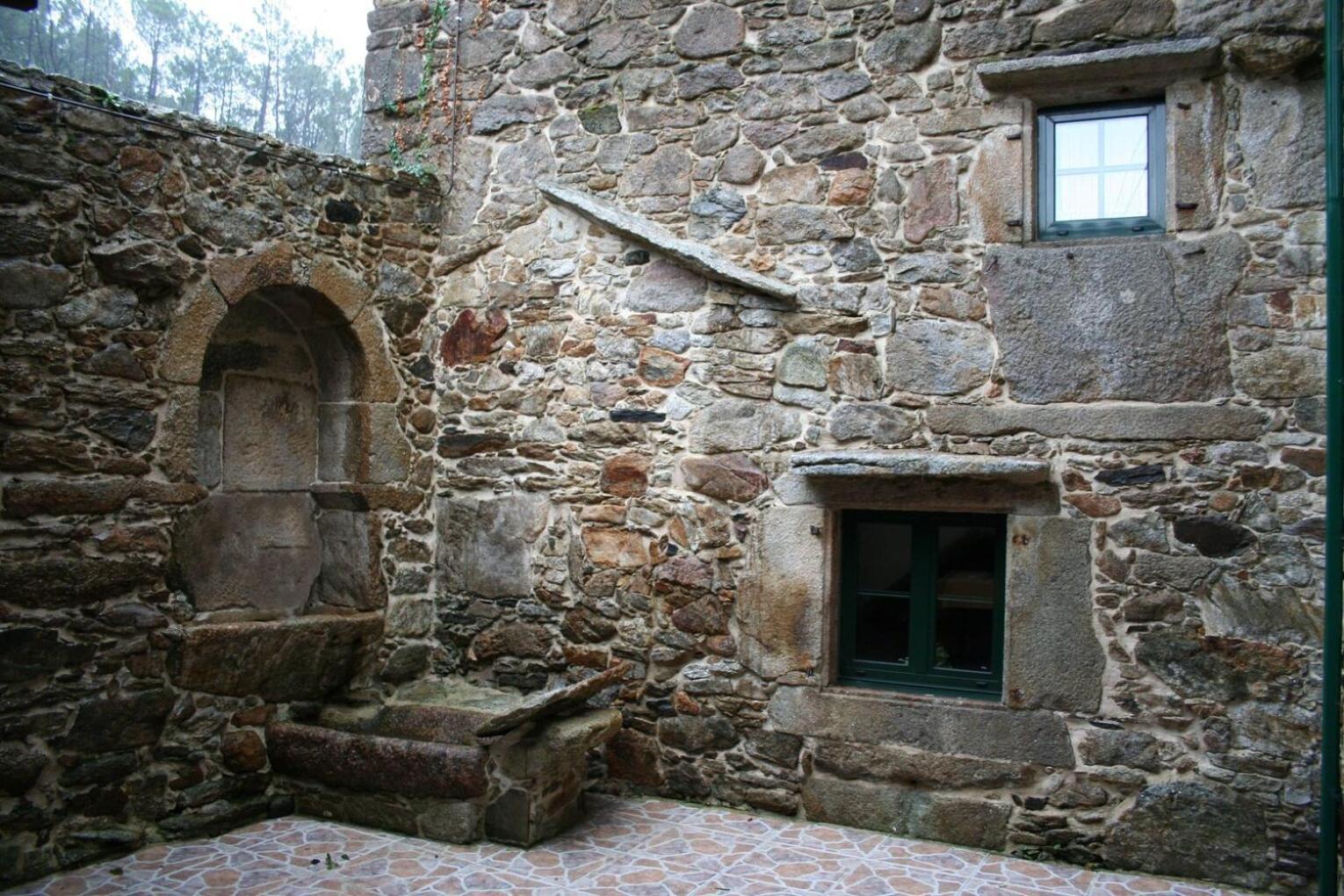 Fogar Dos Antigos Hotel Mazaricos Buitenkant foto