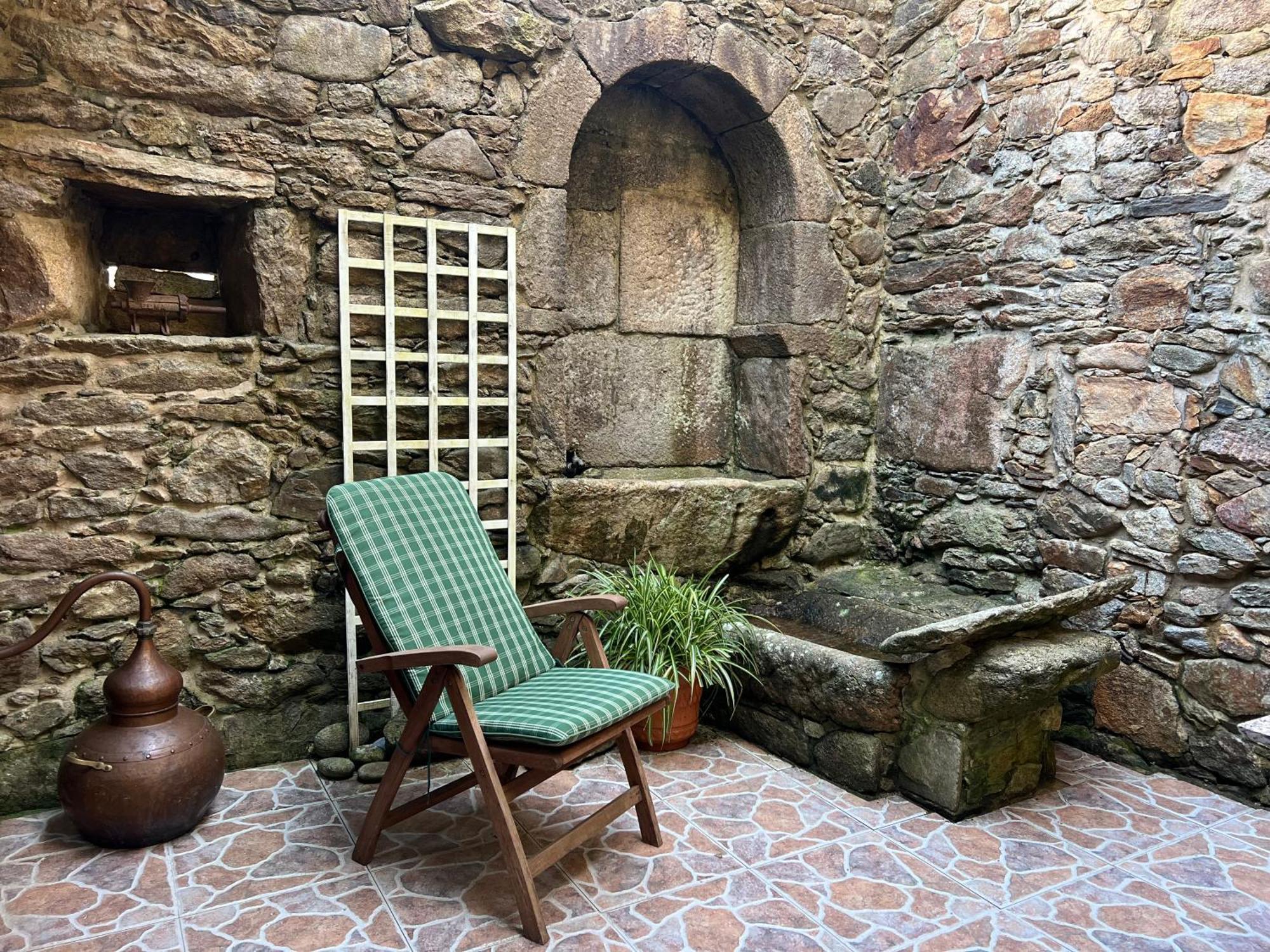 Fogar Dos Antigos Hotel Mazaricos Buitenkant foto